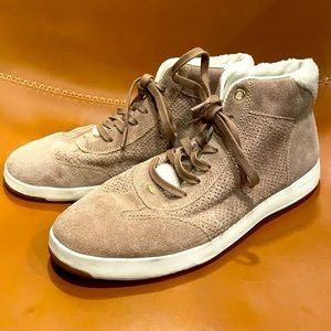 Cole Haan High Top Suede Sneakers Women’s 8.5